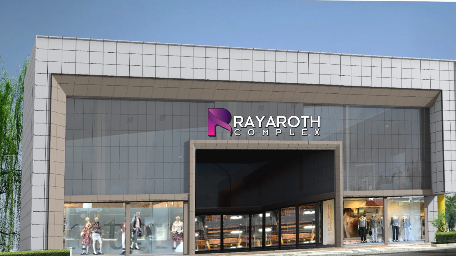 Metal panel rainscreen